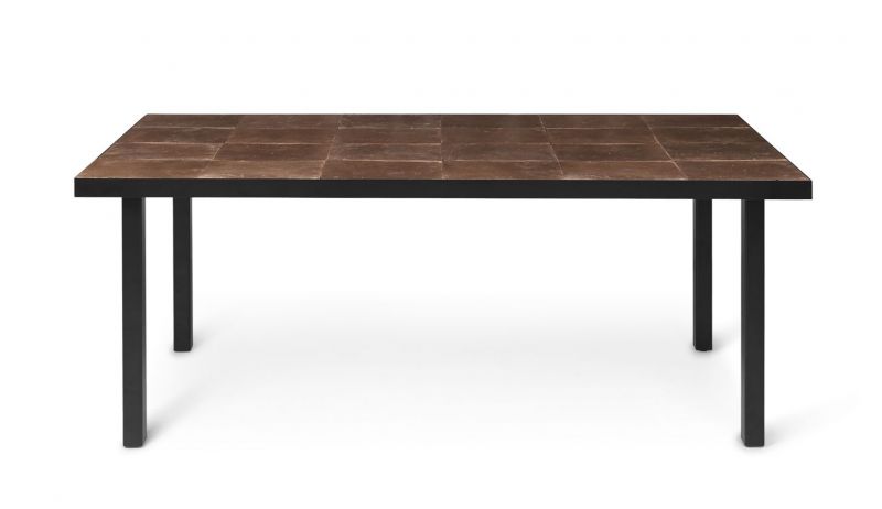 Flod Dining Table - Mocha Tableau Ferm Living